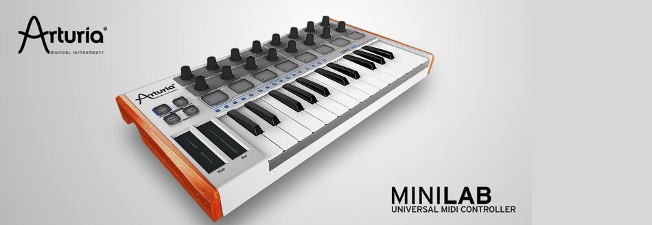 Arturia MINILAB 主控鍵盤，支援 iPad，觸控式滑音