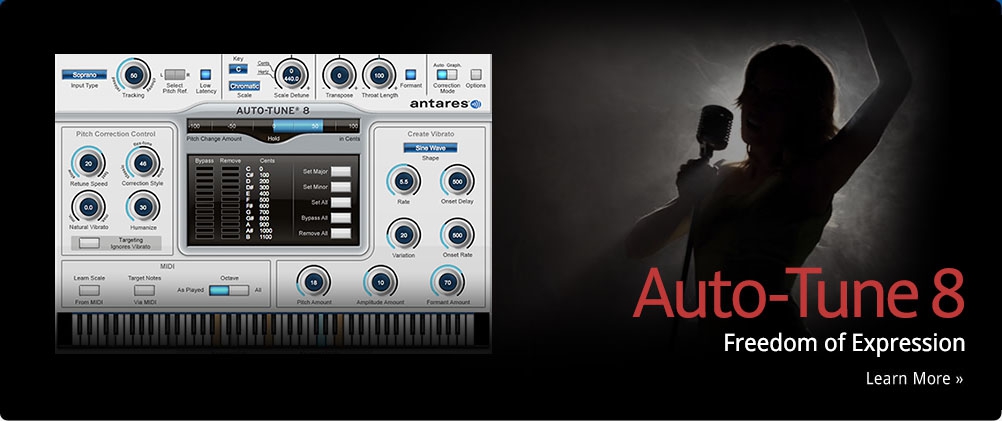 Auto-Tune Pro 人聲音準修正軟體