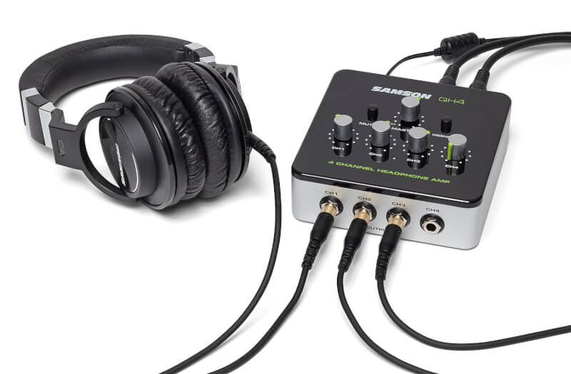 Samson QH4  耳機分配器、耳機擴大器